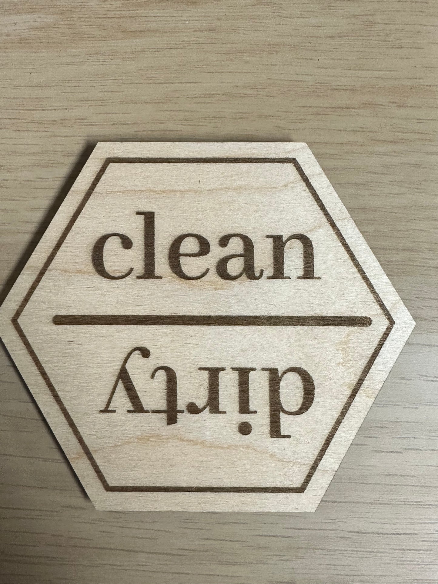 Clean or Dirty Dishwasher Magnet