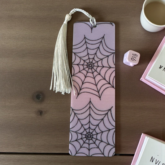 Web acrylic bookmark