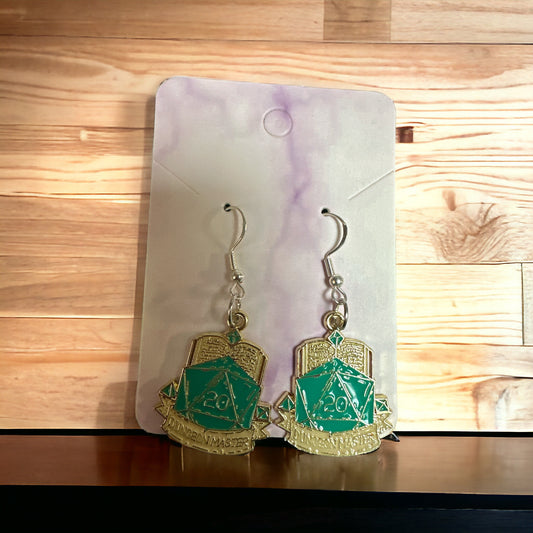 CGG COLLECTION- Dungeon Master Novelty Earrings